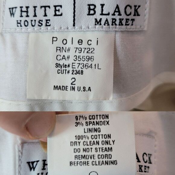 Vintage WHBM Mid Rise Bootcut Pants 2 Beige Hippie Lace Up Detail Boho USA - Picture 3 of 11